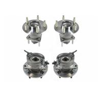 High Load Bearing, 4pcs Wheel and Bearing Set Assembly Right Passenger Left Driver Front Rear Side for for Cobalt 05-10 for HHR 06-11,for for G5 07-09,for for Ion 04-07 4 Piece