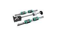 High Load Bearing, Guides KIT 2pcs HGR15 HGR20 Linear + 4pcs Blocks Carriages+Ball Screw SFU1605 with End Machined BK/BF12+8mm Coupler (Color : SFU1605-01, Size 300mm)(Hgr20 Sfu1605,750mm)