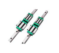 High Load Bearing, Linear Guides Kit 2PCS HGR15 HGR20 HGR25 HGR30 Guide Rail Square 4PCS HGH/HGW Carriage Slides (Color : 2 Rails 4 HGH20CA, Size 350mm)(2 Rails 4 Hgw15cc,1500mm)