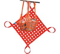 High Load Capacity Polyester Cargo Lifting Net Multiple Sizes (1.5x1.5M 10cm Mesh 2.5t Load) Durable Heavy Duty Cargo Net for Secure Lifting and Transport