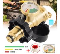 High Low Gas Pressure Gauge Level Indicator Pol Propane Lpg Bottle Cylinder Qcc