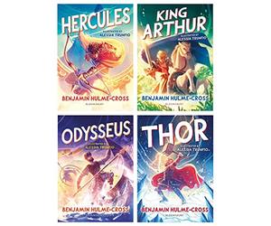 High/Low Series by Benjamin Hulme-Cross 4 Books Collection Set (Hercules, King Arthur, Odysseus & Thor)