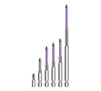 High Magnetic Drill Bit Set, Anti-Slip Electric Tip - Shock-resistant Multi-Functional Bits Kit for Woodworking Metalworking Automotive Maintenance Roofing