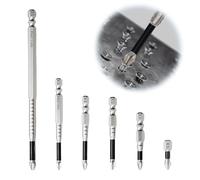 High Magnetic Screwdriver Drill Bit Set, Durable Magnetic Drill Bits Kit, 6PCS Anti-Slip Impact-Ready Bits Holder for Drills, Electronics & Radio Earpiece Repair