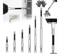 High-Magnetic Screwdriver Drill Bit Set,Strong Magnetic Drill Bits Electric Screwdriver Bits Set,High Magnetic Screwdriver Drill Bit Set,Anti-Slip High Magnetic Drill Bit Set Screwdriver Bit Sets (6)