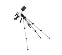 High Magnification Astronomical Telescope Set for Students Portable Refractor with Adjustable Tripod Ideal for Outdoor Stargazing and Educational Use