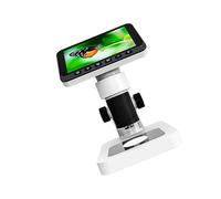 High Magnification Digital Microscope Featuring Integrated Display for Direct Viewing in Classroom Teaching & Research Industrial