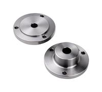 High Manganese Steel Spindle Thread Chuck Flange Back Plate Adapter for K11-80 K12-80 K72-80 - 1pcs with Storage Box(80-hole24)