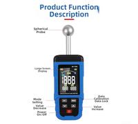 High Moisture Tester Using Spherical Probe Technology For Non Destructive Wood And Wall Moisture Detection, 0 100% Range, Deep Penetration Depth, Power(SK-7303)
