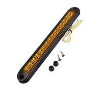High Mount Rear Third Brake Light 1/2 X 12V 24V Trailer Brake Lights For Jeep For Wrangler Car RV Rear Truck Tractor Taillights Third Stop Light(Amber,1pc)
