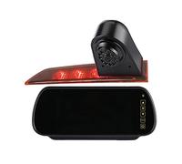 High Mount Rear Third Brake Light For For Transit For Custom 2012-2015 Auto Rear View Backup Parking Reversing Camera Ccd Car Reverse Brake Light(819 AND Screen)