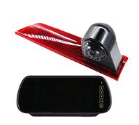 High Mount Rear Third Brake Light For For Transit For Custom 2012-2015 Auto Rear View Backup Parking Reversing Camera Ccd Car Reverse Brake Light(835 AND Screen)