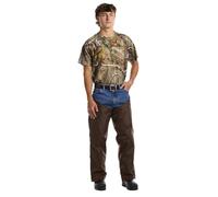 High-N-Dry Briarproof, Waterproof, Brush Protector Chaps, Made in U.S.A., Brown, Medium/32 Inches Inseam