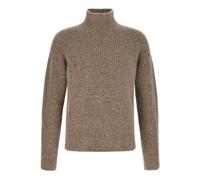 High neck Jumper - male - Roberto Collina - Turtlenecks - Beige - 2XL - Knitwear 2XL