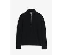 High-neck jumper with half-zip in polyamide wool Aigle Esssential Bleu 3XL