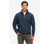 High Neck Sweatshirt Dark Blue