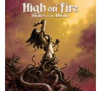 HIGH ON FIRE - SNAKES FOR THE DIVINE - TRANSLUCENT RUBY - 2 VINYL LP NEW