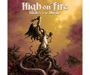 HIGH ON FIRE - SNAKES FOR THE DIVINE - TRANSLUCENT RUBY - 2 VINYL LP NEW