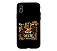 High On The Hog s Humble Pie Saying Case for iPhone X/XS