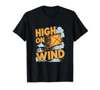 High On Wind Kite Enthusiast Funny Sky Lover T-Shirt