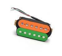 High Output Electric Guitar Pickup Humbucker Dual Coil Spliting Pickup 4 Conduct Cable Output Electric Guitar Parts Replacement (Color : Bridge)