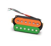 High Output Electric Guitar Pickup Humbucker Dual Coil Spliting Pickup 4 Conduct Cable Output Electric Guitar Parts Replacement (Color : Neck)