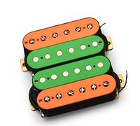 High Output Electric Guitar Pickup Humbucker Dual Coil Spliting Pickup 4 Conduct Cable Output Electric Guitar Parts Replacement (Color : Set)