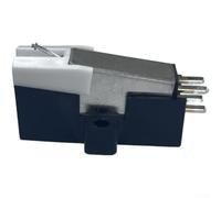 High Output MM Cartridge for stylus for LP Vinyl Decks High Output(White) | Precise tracking, pure tone pickup, enhanced for bass and highs, ideal for jazz and rock genres