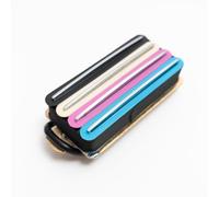 High Output Quad Rail Humbucker Pickup Dual Blade Four Coil Ceramic Magnet 4C Wiring for Most Electric Guitar Pickup Replacement Parts (Multi-Color)