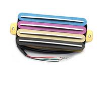 High-output Rail-type Four-coil Double Pickup Metal Style Suitable For ST TL LP Electric Guitar(Rainbow)
