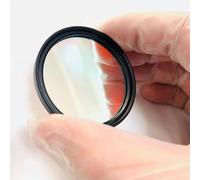 High pass filter glass, Metal Frame SII 672nm Narrow Band High Pass Filter Glass Multiple Sizes(72mm)