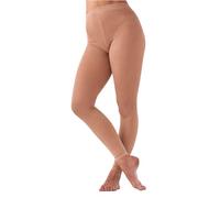 High Perf Footless Dance Tights for Women, Tan, 3XL-4XL