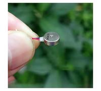 High-performance 10/50/100PCS 8 * 2.5mm Mini Vibration Motors DC 3V - 4.2V Flat Coin Button-Type Micro DC Vibrating Brushless Motor for Smart Sports Watch DIY accessories(10PCS)
