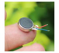 High-performance 10/50/100PCS Button Type Vibration Motor Ultra-thin Vibrator Flat DC 3V-5V 3.7V Micro Patch Vibrating Mobile Phone 10mm Coin Massager Moteur DIY accessories(50PCS)