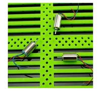 High-performance 10/50/100PCS Micro Mini Electric 610 Coreless Motor DC 1.5V-4.5V 3V 3.7V 6 * 10mm 7500RPM High Speed RC Drone Aircraft Quadcopter for DIY Generator(10PCS)