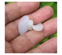 High-performance 10/50/100PCS Propeller Mini 26mm Propeller CW CCW Nylon Boat Fit 2mm Shaft Toy Boat DIY accessories(10PCS,Reverse)