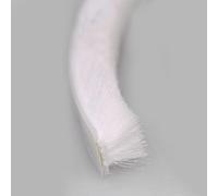 High Performance 10m Door Seal with Draught Excluder Brush Insulation Against Unwanted Outdoor Elements (9×9mm White)