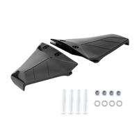 High Performance 185mm Outboard Hydrofoil Stabiliser Pair, Durable ABS Black for 4 50HP Boat Motors, Suitable for Skiers and Wakeboarders