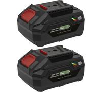 High-Performance 2 Pack Lithium-Ion Power Tool Batteries For Sv20V Series - 20V 4Ah