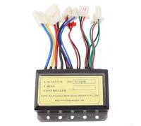 High Performance 24V 250W Brushed Controller for Electric Bikes and Scooters, Engineered for Reliability