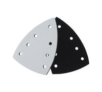 High Performance 2pcs Triangle Sanding Pads with 7 Holes for Sanding Tool Maintenance