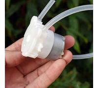 High-performance 3/5/10pcs DC 5V 6V 500 Geared Motor Dosing Pump Micro Peristaltic Pump Precious Metal Brush Liquid Water for Lab High Pressure Ink DIY accessories(3PCS,Type C Punmp Without cable)