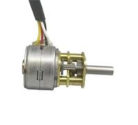 High-performance 3/5/10pcs Gear Stepper Motor DC 5V 15mm 2-Phase 4-Wire Mini Full Metal Gearbox Gear Stepping Motor DIY Toy Smart Car Robot Camera DIY accessories(3pcs)
