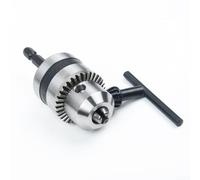 High Performance 3/8 24UNF 1 510MM Keyless Drill Bit Chuck Clip + 14'' Hex Shank Rod Adapter, Industrial Strength