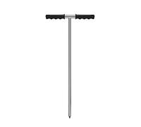 High-Performance 32-48 Inches Retractable Soil Sampler T-Style Soil Probes for & Plant Care Easy Sampler Probe Stainless Steel T-Style Handle Professional Versatile