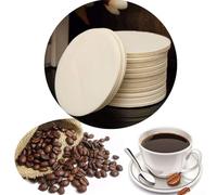 High Performance 350pcs Coffee Filters for Aeropress Essential for Fresh, Flavorful Brewing (Brown)