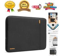 tomtoc 360° Protective Laptop Sleeve for 15-inch New MacBook Air M4/A3241 M3/A3114 M2/A2941 2025-2023, 15 Inch Surface Laptop 7/6/5/4/3, 15 MacBook Pro A1990 A1707, Water-Resistant MacBook Case
