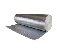 High-Performance 4mm Double Aluminium Bubble Foil Insulation - 10m² Reflective Radiator Heat Reflective Mat with Adhesive Pad for Energy Efficiency and Thermal Protection