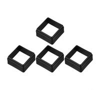 High Performance 4PCS Plastic Square Tube Sleeves for Gym Accessories, Crafted with Durability in Mind (50 * 50 to 45 * 45)