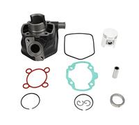 High Performance 50cc Engine Piston Cylinder Kit Replacement for Peugeot Speedfight 3/4, Durable Aluminum Alloy,Craftsmanship, 2 Stroke